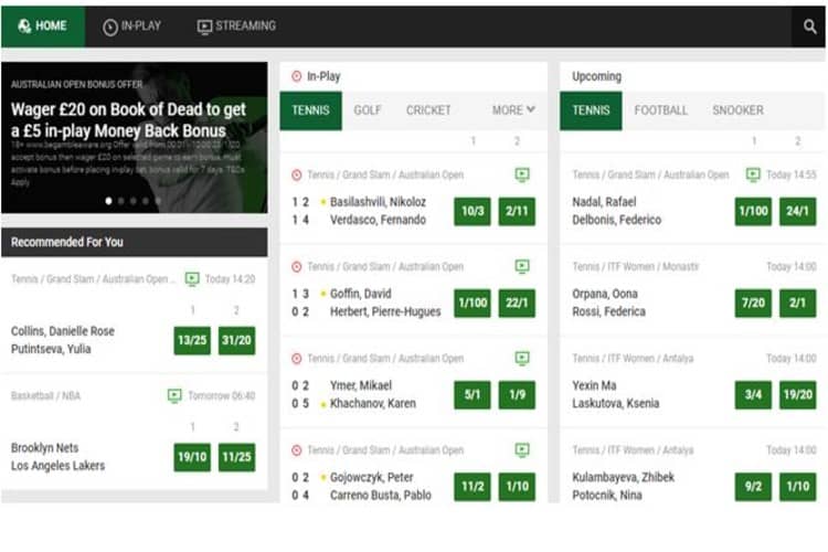 Unibet Prematch Offers